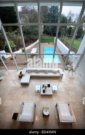 La Casa Blu IN SNEYD PARK BRISTOL come presenti nel canale quattro S GRAND DESIGNS UK Foto Stock