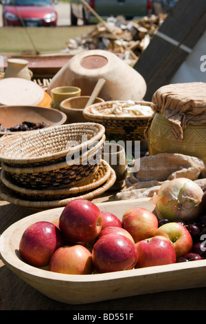 Viking Village, gimli festival islandese di Manitoba in Canada Foto Stock