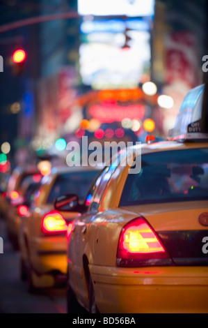 Una scena di strada di New York Foto Stock