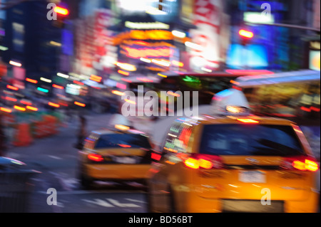 Una scena di strada di New York Foto Stock