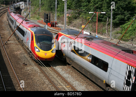 Pendolinos a Lancaster Foto Stock