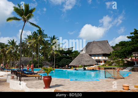 Karafuu Hotel Beach Resort, Pingwe, Zanzibar, Tanzania Africa Foto Stock