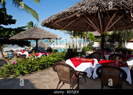 Karafuu Hotel Beach Resort, Pingwe, Zanzibar, Tanzania Africa Foto Stock