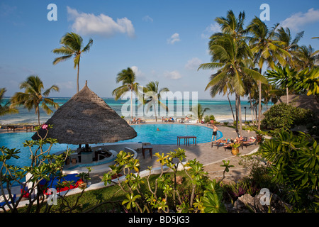 Karafuu Hotel Beach Resort, Pingwe, Zanzibar, Tanzania Africa Foto Stock