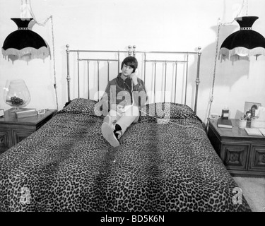 BRIAN WILSON dei Beach Boys a casa a Los Angeles circa 1967 Foto Stock