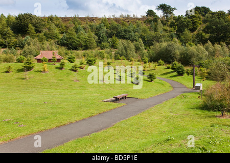 Scottish Korean War Memorial, West Lothian Foto Stock