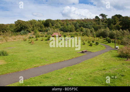 Scottish Korean War Memorial, West Lothian Foto Stock