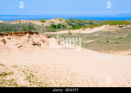 Dune nel Michigan del Nord Foto Stock