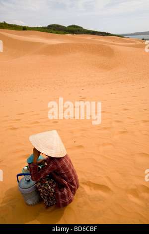 Il Vietnam, Mui Ne : il Delta del Mekong Foto Stock