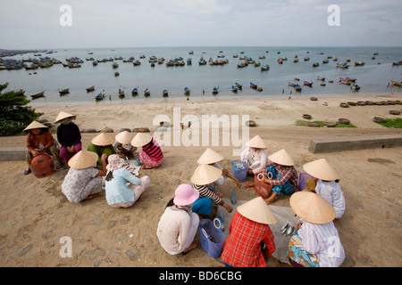 Il Vietnam, Mui Ne : il Delta del Mekong Foto Stock