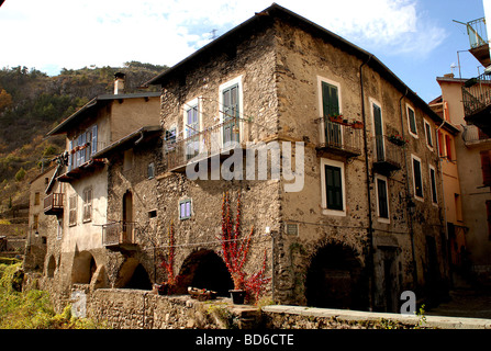 La Brigue (06) Foto Stock