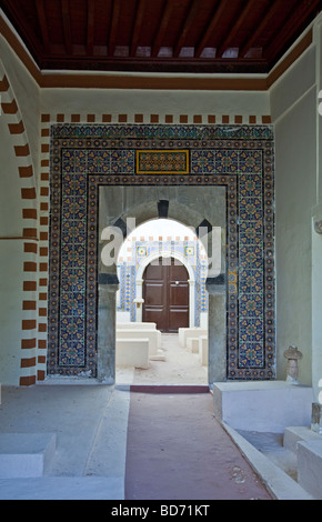 Libia Tripoli la moschea Jami Ammad nella vecchia Medina Foto Stock