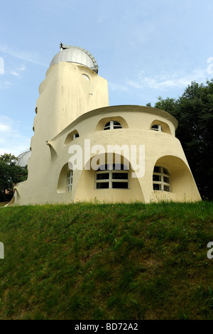 Einsteinturm torre dell'Istituto di Astrofisica di Potsdam, Brandeburgo, Germania, Europa Foto Stock