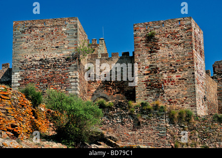 Portogallo Alentejo: castello medievale di Monsaraz Foto Stock