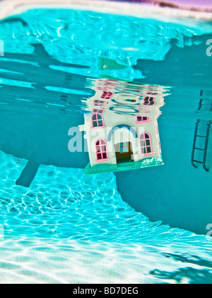 Casa d'abbassamento Foto Stock