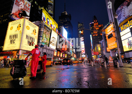 Times Square a New York City, U.S.A. Foto Stock