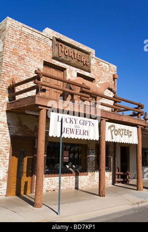 Porter s Western Store la Città Vecchia di Scottsdale Phoenix in Arizona, Stati Uniti d'America Foto Stock