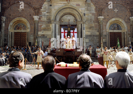 Festival del Carroccio Legnano Milano Italia Foto Stock