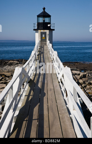 Marshall Point Lighthouse Maine USA Foto Stock