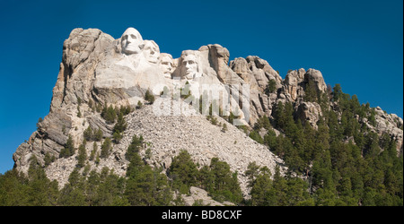 Vista panoramica del monte Rushmore National Memorial Foto Stock