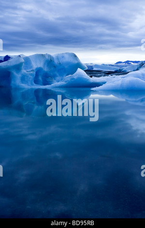 Jokulsarlon laguna Iceberg Islanda Foto Stock