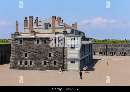 Storico edificio Cavalier al centro della cittadella di Halifax Nova Scotia Foto Stock