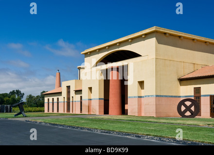 Clos Pegase Winery, Calistoga, Napa Valley, California, Michael Graves, architetto. Foto Stock