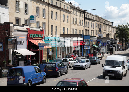 Whiteladies Road, Clifton Down, Bristol Foto Stock