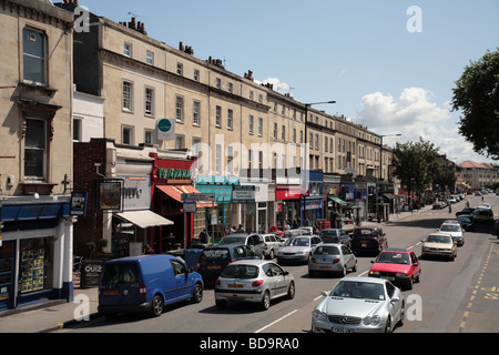 Whiteladies Road, Clifton Down, Bristol Foto Stock