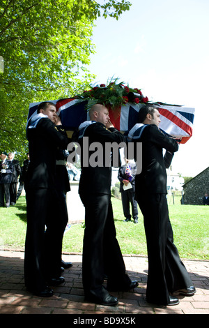 Il funerale di Henry Allingham in Brighton. Foto Stock