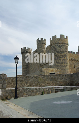 Olmillos de Sasamon Castillo 06 Foto Stock