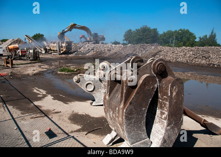 Il rinnovamento urbano in Rochester NY USA. Foto Stock