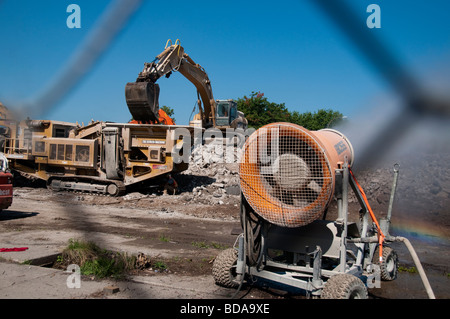 Il rinnovamento urbano in Rochester NY USA. Foto Stock