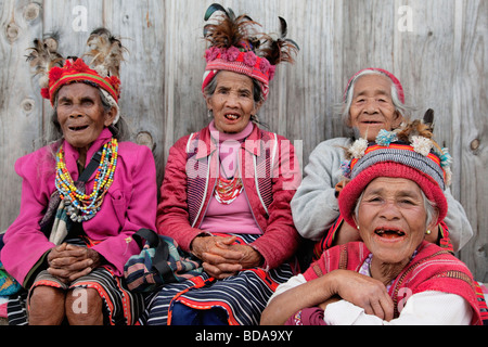 Ifugao donne in Banaue Ifugao provincia nord di Luzon nelle Filippine Foto Stock