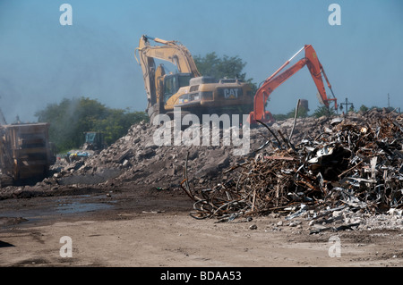 Il rinnovamento urbano in Rochester NY USA. Foto Stock