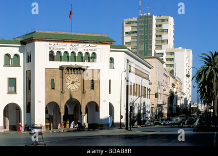 Elk161 1012 Marocco Rabat Ville Nouvelle post office Foto Stock