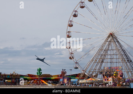 Avro Vulcan a Blackpool Airshow di agosto 2009 Foto Stock