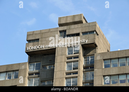 London Metropolitan University Tower Building Holloway Road Londra Inghilterra REGNO UNITO Foto Stock