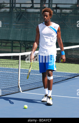 Gael Monfils (FRA) giocatore di tennis professionista Foto Stock