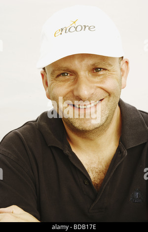 Ritratto di un uomo maturo sorridente Foto Stock