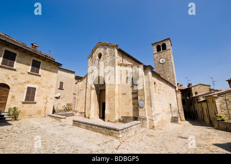 Vigoleno la provincia di Piacenza Italia Foto Stock