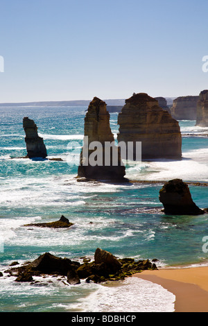 I dodici apostoli Great Ocean Road Victoria Australia Foto Stock
