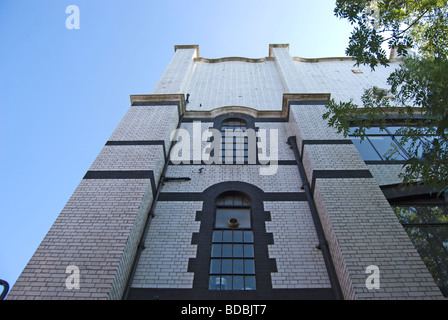 Dettaglio della casa voysey, una fabbrica 1905 progettato da arti e mestieri architetto Charles voysey, a Chiswick, a ovest di Londra - Inghilterra Foto Stock