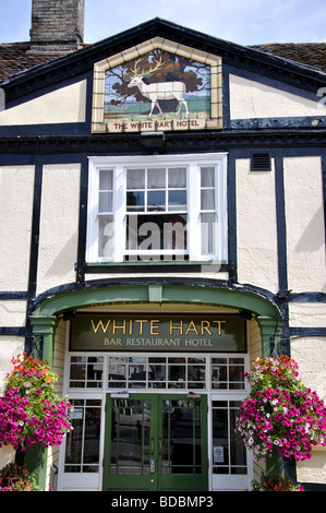 Il White Hart Hotel, Bocking End, Braintree, Essex, Inghilterra, Regno Unito Foto Stock