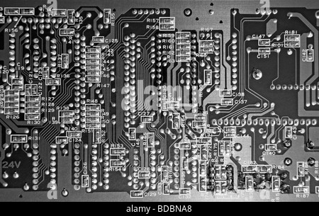 Scheda a circuito elettronico Foto Stock