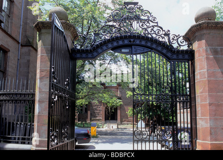 USA New Haven, Connecticut, campus della Yale University, Skull and Bones Secret Society. Ivy League college. Foto Stock