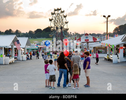 Stati Uniti Tennessee Putnam County Fair di Cookeville Foto Stock