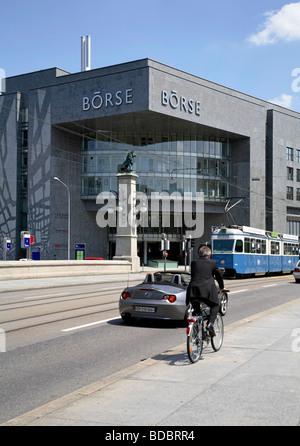 Boerse edificio, Zurigo, Svizzera Foto Stock