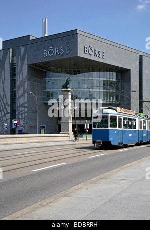 Boerse edificio, Zurigo, Svizzera Foto Stock