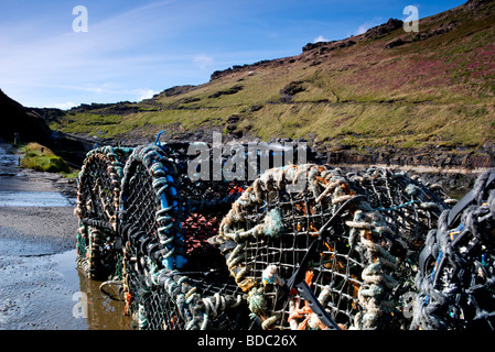 Lobster Pot sul porto, boscatle Foto Stock